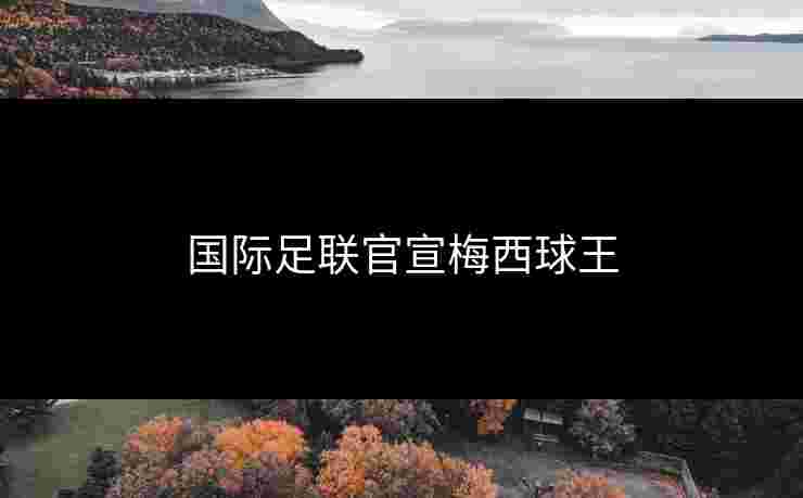 国际足联官宣梅西球王 国际足联官宣梅西球王